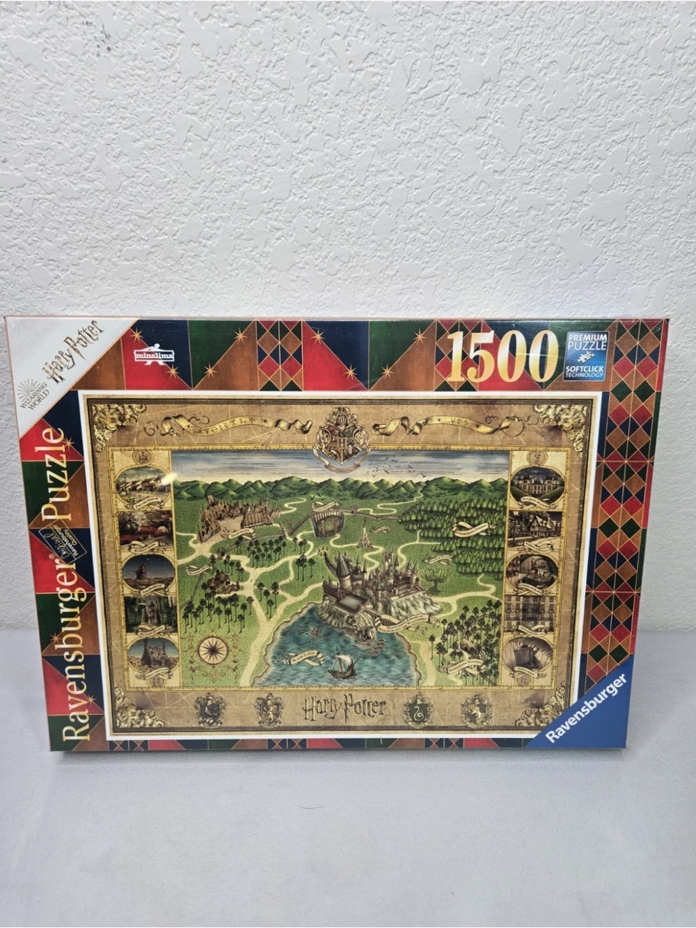 Ravensburger Harry Potter Hogwarts Map 1500 Piece Puzzle - New & Sealed